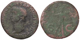 ROMANE IMPERIALI - Claudio (41-54) - Asse - Testa a s. /R Pallade andante a d. con lancia e scudo C. 84 (AE g. 9,26)

meglio di MB