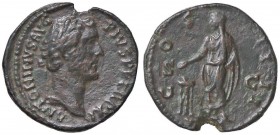 ROMANE IMPERIALI - Antonino Pio (138-161) - Asse - Testa laureata a d. /R L'Imperatore togato, stante a s., sacrifica su un altare C. 1096; RIC 852a (...