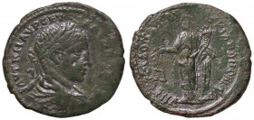 ROMANE PROVINCIALI - Alessandro Severo (222-235) - AE 26 (Marcianopoli) - Testa laureata a d. /R Nemesis stante a s. con bilancia e cornucopia (AE g. ...