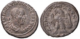 ROMANE PROVINCIALI - Traiano Decio (249-251) - Tetradracma (Antiochia) - Busto laureato e drappeggiato a d. /R Aquila su palma stante a d. con corona ...