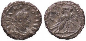 ROMANE PROVINCIALI - Caro (282-283) - Tetradracma (Alessandria) - Busto laureato drappeggiato a d. /R Aquila a d. con corona nel becco e palma BMC 244...
