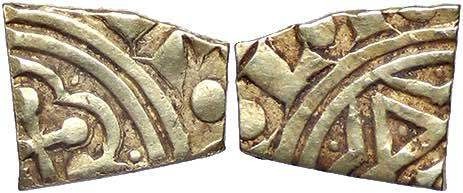 LE CROCIATE - GERUSALEMME - Baldovino IV (1174-1185) Frammento di moneta R (AU g...