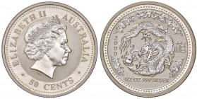 ESTERE - AUSTRALIA - Elisabetta II (1952) - 50 Cents 2000 Kr. 552 AG

FS