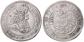 ESTERE - AUSTRIA - Leopoldo I (1658-1705) - Tallero 1693 KB Dav. 3263 AG

BB