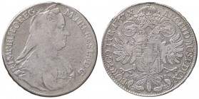 ESTERE - AUSTRIA - Maria Teresa e Francesco I (1740-1765) - Mezzo tallero 1767 IC SK Kr. 1963 R AG Appiccagnolo rimosso

Appiccagnolo rimosso

MB