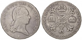 ESTERE - AUSTRIA - Francesco II (1792-1806) - Tallero 1796 B Dav. 1180 AG Appiccagnolo rimosso

Appiccagnolo rimosso

MB