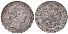 ESTERE - AUSTRIA - Francesco Giuseppe (1848-1916) - 20 Kreuzer 1852 A Kr. 2211 AG

SPL-FDC