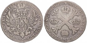 ESTERE - AUSTRIA-NEDERLAND - Maria Teresa (vedova) (1765-1780) - Tallero 1774 Kr. 21 AG Appiccagnolo rimosso

Appiccagnolo rimosso

meglio di MB