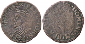 ESTERE - BELGIO - BRABANTE - Filippo II di Spagna (1527-1598) - 4 Patard 1585 (AG g. 4,75)

MB
