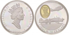 ESTERE - CANADA - Elisabetta II (1952) - 20 Dollari 1990 AU-AG In confezione

In confezione

FS