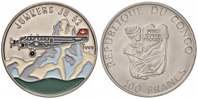 ESTERE - CONGO REP. DEMOCRATICA - Repubblica - 100 Franchi 1995 Kr. 21 NI

FDC