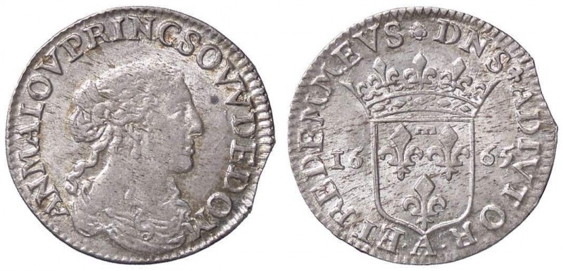 ESTERE - FRANCIA - DOMBES - Anna Maria Luisa di Borbone (1650-1693) - Luigino 16...
