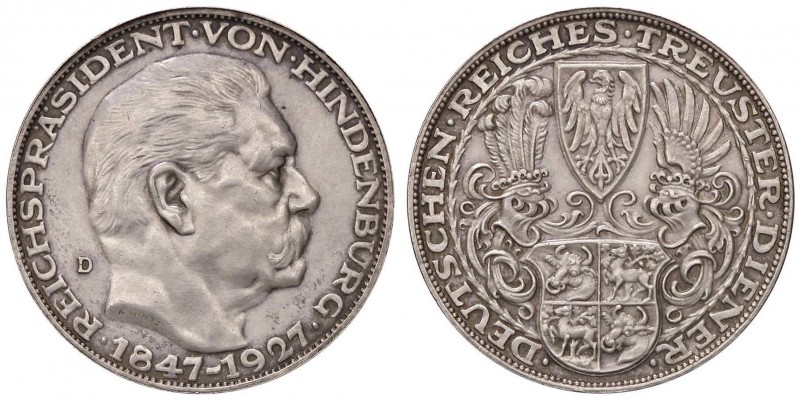 ESTERE - GERMANIA - Repubblica di Weimar (1919-1933) - Moneta o medaglia 1927 D ...