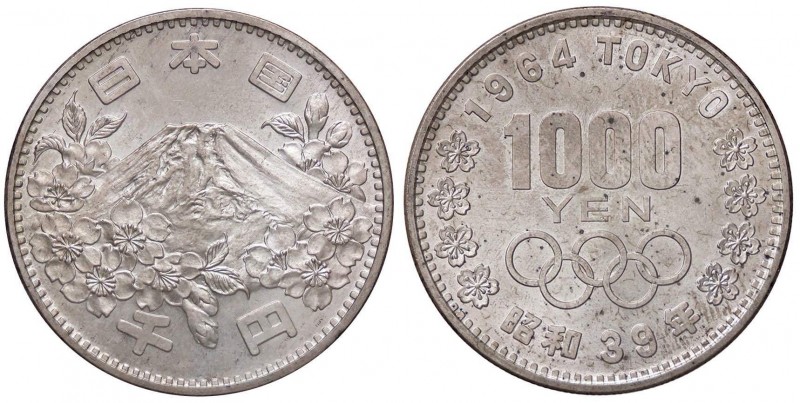 ESTERE - GIAPPONE - Hirohito Imperatore (1926-1989) - 1.000 Yen 1964 - Giochi Ol...