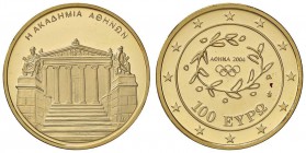 ESTERE - GRECIA - Repubblica (1974) - 100 Euro 2004 - Olimpiadi (AU g. 10,22)

FS
