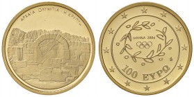 ESTERE - GRECIA - Repubblica (1974) - 100 Euro 2004 - Olimpiadi (AU g. 10,22)

FS