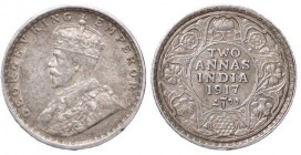 ESTERE - INDIA BRITANNICA - Giorgio V (1910-1936) - 2 Annas 1917 Kr. 515 AG

SPL