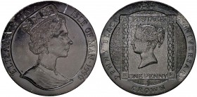 ESTERE - ISOLA DI MAN - Elisabetta II (1952) - Corona 1990 - Penny Black Kr. 267 NI

qFDC