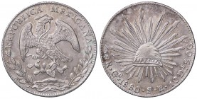 ESTERE - MESSICO - Repubblica (1823) - 8 Reales 1880 Kr. 377 AG

SPL-FDC