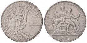ESTERE - SVIZZERA - Tiri Federali - 5 Franchi 1883 - Lugano Kr. S16 AG Appiccagnolo rimosso

Appiccagnolo rimosso

MB-BB