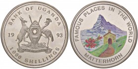 ESTERE - UGANDA - Repubblica (1962) - 1.000 Scellini 1993 Kr. 35 NI

FS