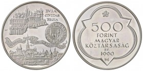 ESTERE - UNGHERIA - Repubblica - 500 Fiorini 1990 Kr. 680 AG

FS