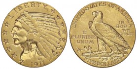ESTERE - U.S.A. - 5 Dollari 1911 - Indiano Kr. 129 (AU g. 8,27)

BB+
