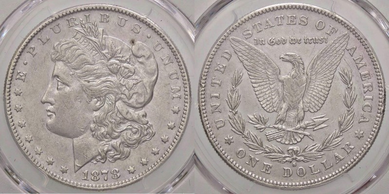 ESTERE - U.S.A. - Dollaro 1878 S - Morgan Kr. 110 AG Sigillata PCGS XF45

Sigi...