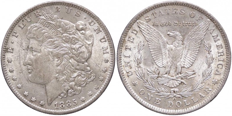 ESTERE - U.S.A. - Dollaro 1885 O - Morgan Kr. 110 AG

SPL-FDC