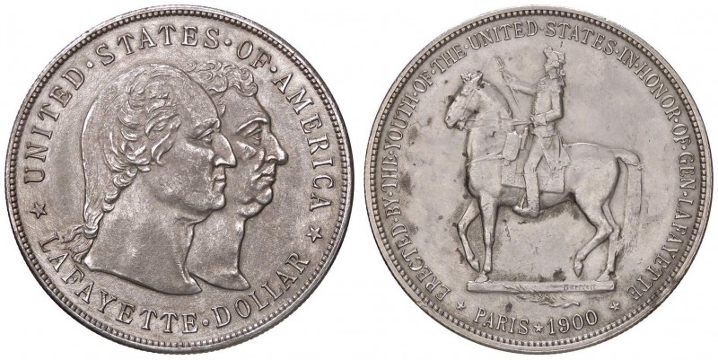 ESTERE - U.S.A. - Dollaro 1900 - Lafayette Kr. 1092 R AG Abilmente lavata

Abi...