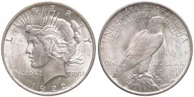 ESTERE - U.S.A. - Dollaro 1922 - Pace Kr. 150 AG

qFDC