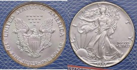 ESTERE - U.S.A. - Dollaro 1987 - American Eagle Kr. 273 AG In custodia Intercoins

In custodia Intercoins

FDC