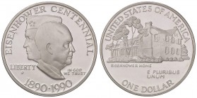 ESTERE - U.S.A. - Dollaro 1990 P - Eisenhower AG

FS