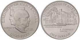 ESTERE - U.S.A. - Dollaro 1990 P - Eisenhower AG

FDC