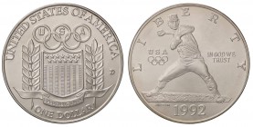 ESTERE - U.S.A. - Dollaro 1992 D - Giocatore di Baseball AG

FDC