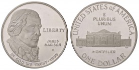 ESTERE - U.S.A. - Dollaro 1993 S - James Madison Kr. 241 AG

FS