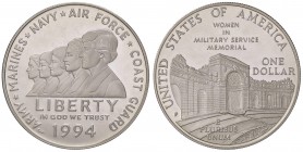 ESTERE - U.S.A. - Dollaro 1994 - Donne nell' esercito Kr. 252 AG

FS