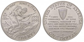 ESTERE - U.S.A. - Dollaro 1995 D - D-Day Kr. 244 AG

FDC
