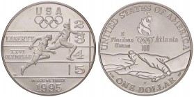 ESTERE - U.S.A. - Dollaro 1995 P - Olimpiadi - Corsa veloce AG

FS
