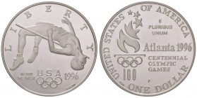 ESTERE - U.S.A. - Dollaro 1996 P - Salto in alto AG

FS