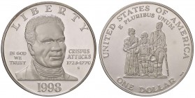 ESTERE - U.S.A. - Dollaro 1998 S - Crispus Attucks AG

FS
