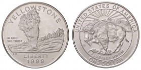 ESTERE - U.S.A. - Dollaro 1999 P - Parco di Yellowstone Kr. 299 AG

FS
