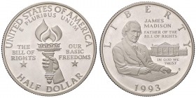 ESTERE - U.S.A. - Mezzo dollaro 1993 S - James Madison Kr. 240 AG

FS