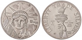 ESTERE - U.S.A. - Oncia 1986 - Centenario della statua della Libertà AG

qFDC