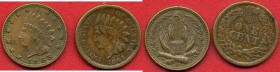 ESTERE - U.S.A. - Cent 1864 Kr. 90 CU Assieme a gettone 1863

Assieme a gettone 1863

med. BB