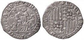 ZECCHE ITALIANE - NAPOLI - Ferdinando I d’Aragona (1458-1494) - Carlino P.R. 21/d; MIR 72/4 (AG g. 3,23)

BB+
