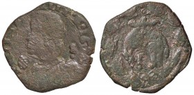 ZECCHE ITALIANE - NAPOLI - Filippo IV (1621-1665) - Tornese 1632 P.R. 97; MIR 268/3 (CU g. 4,77)

meglio di MB