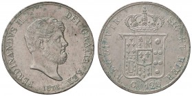 ZECCHE ITALIANE - NAPOLI - Ferdinando II di Borbone (1830-1859) - Piastra 1856 P.R. 85; Mont. 804 e seg. AG

BB+