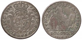 ZECCHE ITALIANE - PARMA - Ferdinando di Borbone (1765-1802) - 20 Soldi 1795 Mont. 73; MIR 1081/4 MI

meglio di MB
