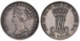 ZECCHE ITALIANE - PARMA - Maria Luigia (1815-1847) - 10 Soldi 1815 Pag. 10; Mont. 120 AG

qSPL